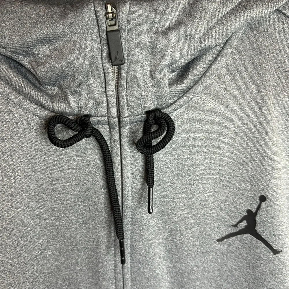 🔥🔥🔥 MENS JORDAN 23 ALPHA THERMA FULL ZIP HOODIE Size: LARGE 🔥🔥🔥 - Picture 6 of 14